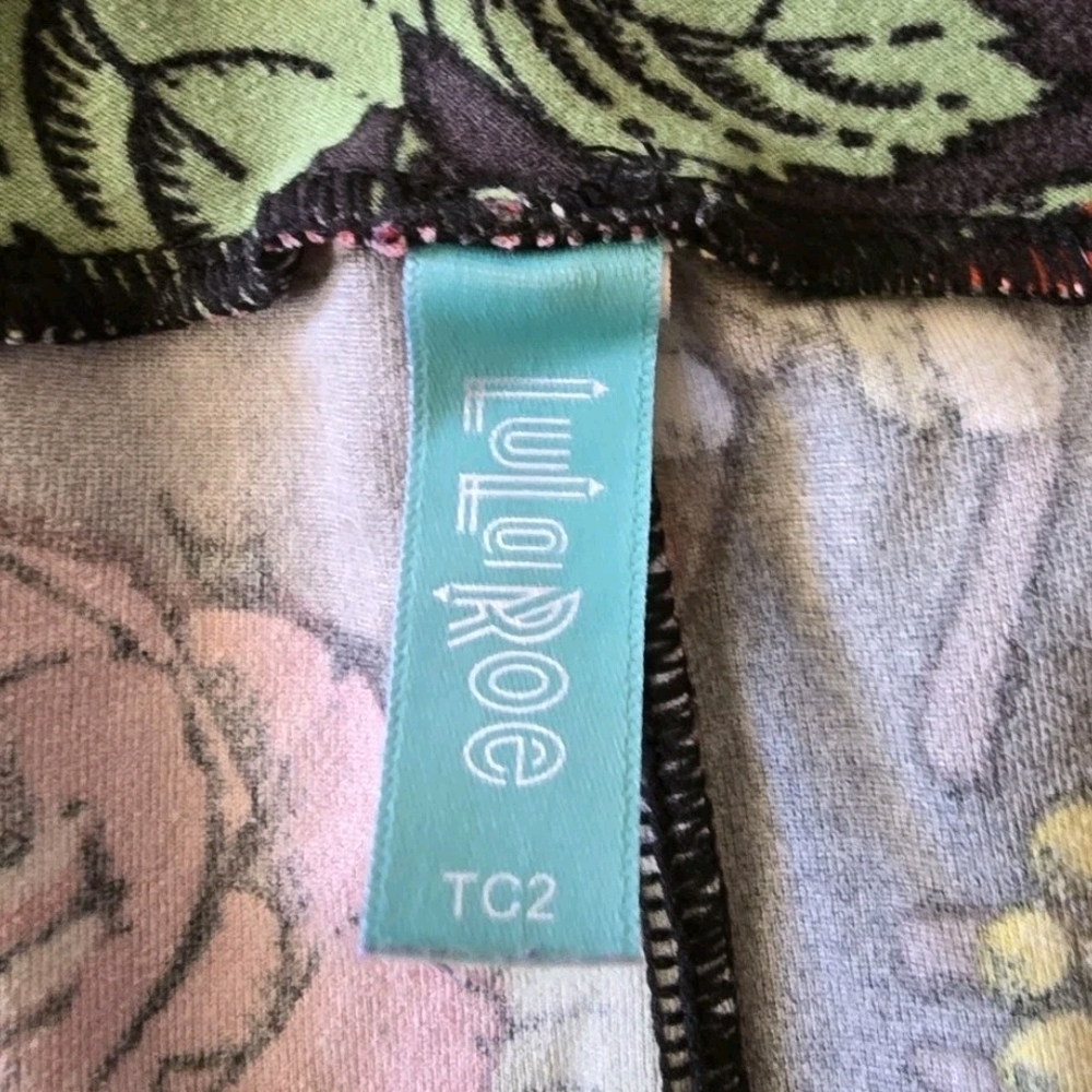 Floral and Black us size Leggings Set - Picture 9 of 9